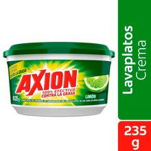 Lavaplatos AXION en crema limón x235 g