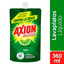 Lavaplatos líquido AXION limón x360 ml