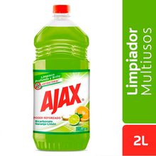 Limpiador AJAX bicarbonato naranja limón x2000 ml