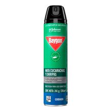 Insecticida BAYGON aerosol verde rastreros x285 ml