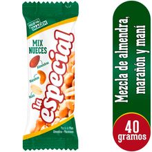 Pasabocas LA ESPECIAL mix nueces x40 g