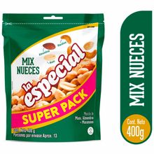 Pasabocas LA ESPECIAL mix nueces x400 g