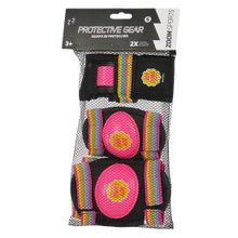 Equipo De Proteccion Negro/Rosa Talla S