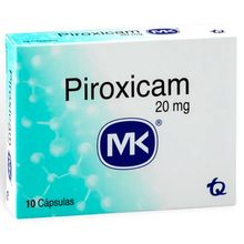 Piroxicam MK 20mg x10 cápsulas