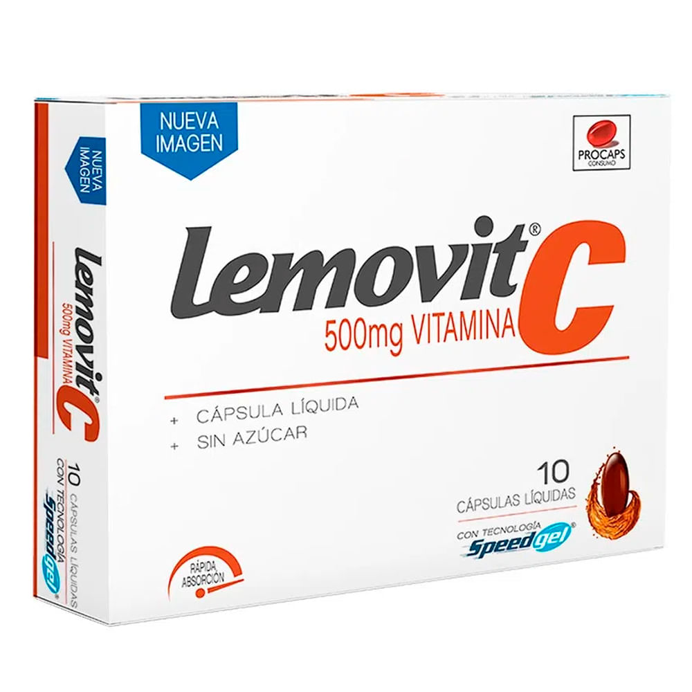 Lemovit C Procaps 500mg X30 Cápsulas