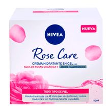 Gel crema facial NIVEA agua de rosas x50 ml