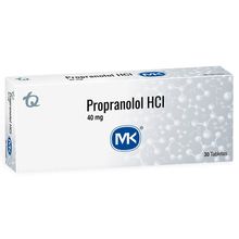 Propranolol MK 40mg x30 tabletas