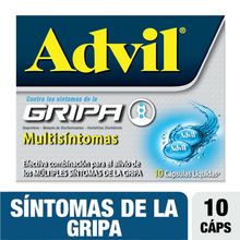 Advil PFIZER gripa x10 cápsulas
