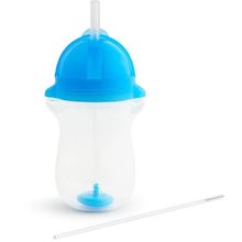 Vaso Entrenador Munchkin Pitillo y Pesa Azul