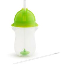 Vaso Entrenador Munchkin Pitillo y pesa Verde