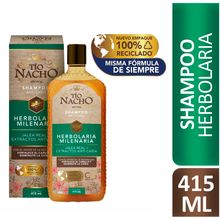 Shampoo TIO NACHO herbolaria milenaria x415 ml