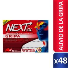 Next gl GENOMA gripa x48 tabletas