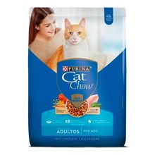 Alimento para gato CAT CHOW adultos sabor a pescado x500 g
