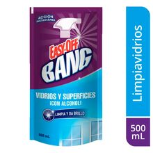 Limpiavidrios EASY OFF cristal con alcohol x500 ml