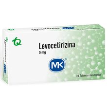 Levocetirizina MK 5mg x10 tabletas
