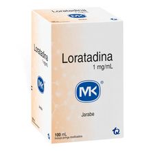 Loratadina MK jarabe 1mg x100 ml