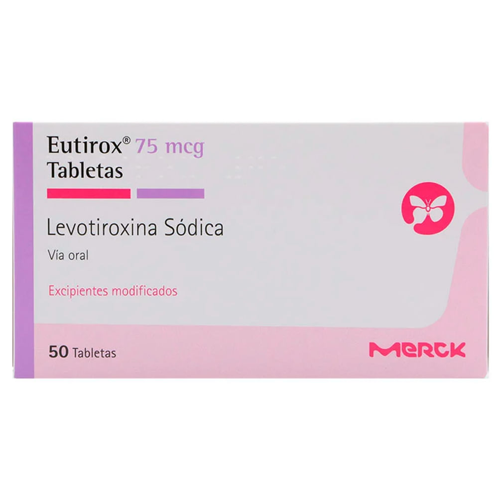 Eutirox MERCK 75mcg x50 tabletas