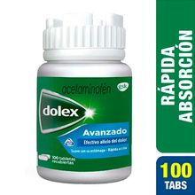 Dolex GLAXO avanzado x100 tabletas