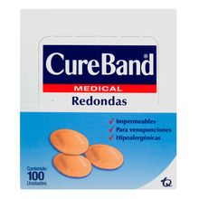 Cure band TQ curitas redondas x100 unds
