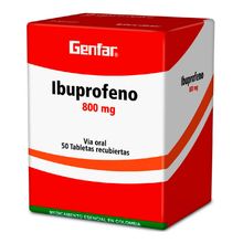 Ibuprofeno GENFAR 800mg x50 tabletas