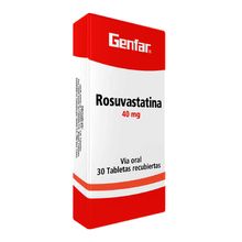 Rosuvastatina GENFAR 40mg x30 tabletas