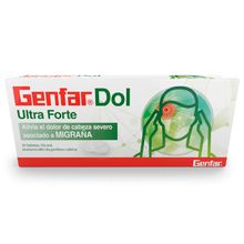Genfardol GENFAR ultra forte x10 tabletas
