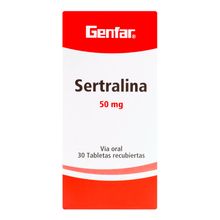 Sertralina GENFAR 50mg x30 tabletas