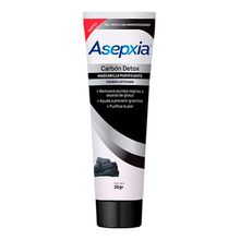 Mascarilla ASEPXIA carbón detox x30 g