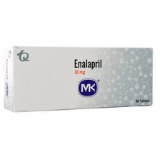 Enalapril MK 20mg x30 tabletas