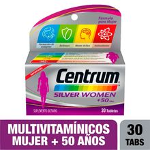 Centrum GLAXO silver woman +50 x30 tabletas