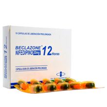 Beclazone (Nifedipino) NOVAMED 30mg x10 cápsulas