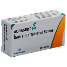 Aurasert (Sertralina) NOVAMED 50mg x28 tabletas