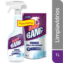 Limpiavidrios EASY OFF pistola + repuesto x500 ml precio especial
