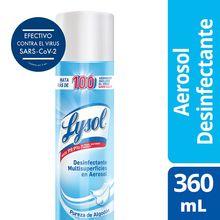 Desinfectante LYSOL aerosol crisp linen x360 ml