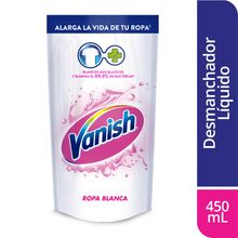 Blanqueador liquido VANISH white doy pack x450 ml