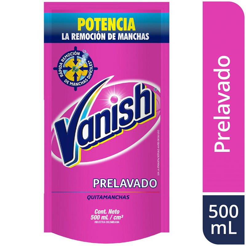 Blanqueador-VANISH-500-Prelavado-Repuesto-Frasco