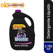 Detergente liquido WOO0LITE ropa oscura  x3785 ml