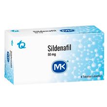 Sildenafil MK 50mg x4 tabletas