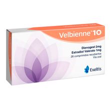 Velbienne 10 EXELTIS x28 comprimidos recubiertos