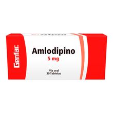 Amlodipino GENFAR 5mg x30 tabletas