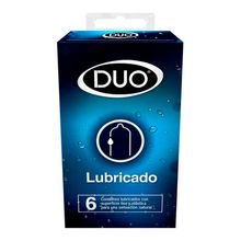 Duo BDF preservativo lubricado x6 unidades