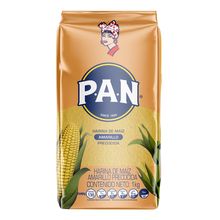 Harina PAN de maíz amarillo x1000 g