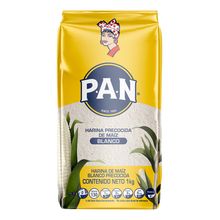 Harina PAN de maíz blanco x1000 g