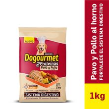 Alimento para perro DOGOURMET adultos pollo y pavo x1000 g