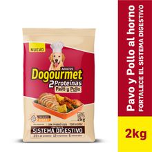 Alimento para perro DOGOURMET pavo y pollo x2000 g