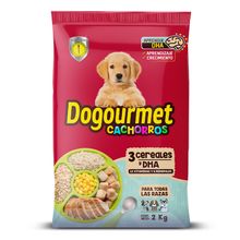 Alimento para perro DOGOURMET cachorros 3 cereales x2000 g