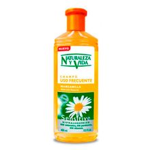 Shampoo NATURALEZA Y VIDA manzanilla aclarado natural x400 ml