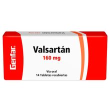 Valsartán GENFAR 160mg x14 tabletas