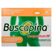 Buscapina CHC compuesta nf 325mg x20 tabletas