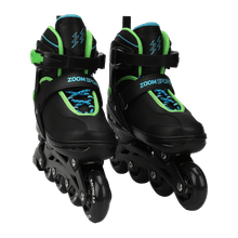 Patines Zoom Electric Negro Talla S (30-33)
